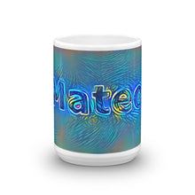 Load image into Gallery viewer, Mateo Mug Night Surfing 15oz front view