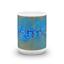 Load image into Gallery viewer, Dennis Mug Night Surfing 15oz front view