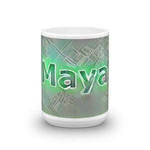 Maya Mug Nuclear Lemonade 15oz front view
