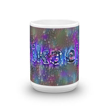 Load image into Gallery viewer, Mikaela Mug Wounded Pluviophile 15oz front view