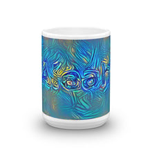 Load image into Gallery viewer, Aleah Mug Night Surfing 15oz front view
