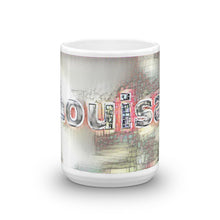 Load image into Gallery viewer, Louisa Mug Ink City Dream 15oz front view