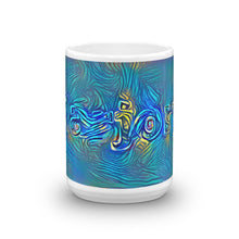 Load image into Gallery viewer, Marjory Mug Night Surfing 15oz front view