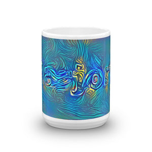Marjory Mug Night Surfing 15oz front view