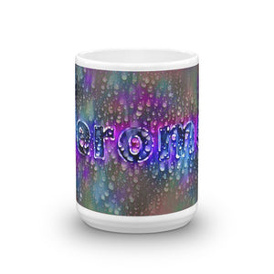 Jerome Mug Wounded Pluviophile 15oz front view