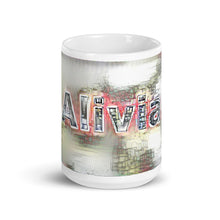 Load image into Gallery viewer, Alivia Mug Ink City Dream 15oz front view