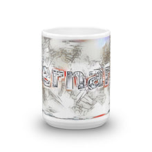 Load image into Gallery viewer, Bernard Mug Frozen City 15oz front view