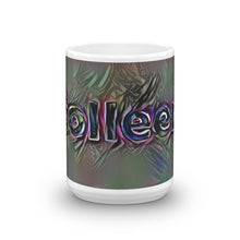 Load image into Gallery viewer, Colleen Mug Dark Rainbow 15oz front view