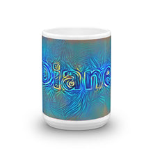 Load image into Gallery viewer, Diane Mug Night Surfing 15oz front view