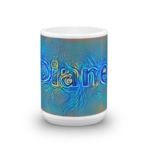 Diane Mug Night Surfing 15oz front view