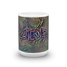 Load image into Gallery viewer, Linh Mug Dark Rainbow 15oz front view