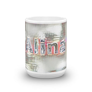 Alina Mug Ink City Dream 15oz front view