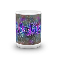 Load image into Gallery viewer, Aisha Mug Wounded Pluviophile 15oz front view