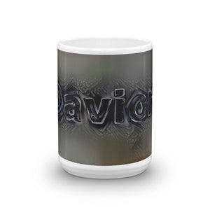 Davion Mug Charcoal Pier 15oz front view