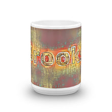 Load image into Gallery viewer, Brooks Mug Transdimensional Caveman 15oz front view