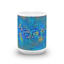 Load image into Gallery viewer, Carly Mug Night Surfing 15oz front view