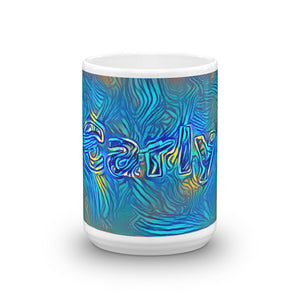 Carly Mug Night Surfing 15oz front view