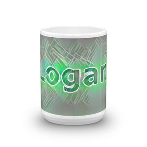 Logan Mug Nuclear Lemonade 15oz front view