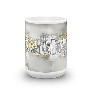 Cathy Mug Victorian Fission 15oz front view