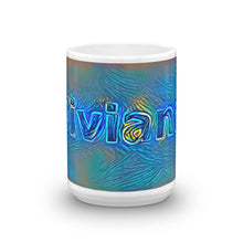 Load image into Gallery viewer, Viviana Mug Night Surfing 15oz front view