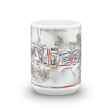 Load image into Gallery viewer, Aliza Mug Frozen City 15oz front view