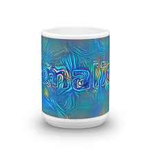 Load image into Gallery viewer, Amalia Mug Night Surfing 15oz front view