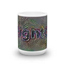 Load image into Gallery viewer, Leighton Mug Dark Rainbow 15oz front view