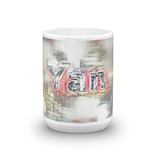 Load image into Gallery viewer, Yan Mug Ink City Dream 15oz front view