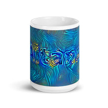 Load image into Gallery viewer, Aitana Mug Night Surfing 15oz front view
