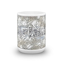 Load image into Gallery viewer, Arian Mug Perplexed Spirit 15oz front view