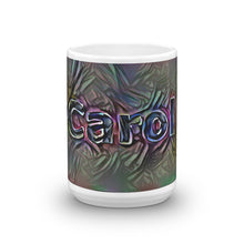 Load image into Gallery viewer, Carol Mug Dark Rainbow 15oz front view