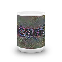 Load image into Gallery viewer, Eleanor Mug Dark Rainbow 15oz front view