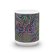 Load image into Gallery viewer, Lin Mug Dark Rainbow 15oz front view