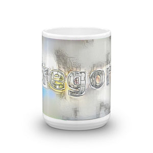 Gregory Mug Victorian Fission 15oz front view