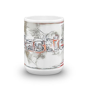 Castiel Mug Frozen City 15oz front view