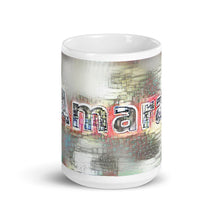 Load image into Gallery viewer, Amara Mug Ink City Dream 15oz front view