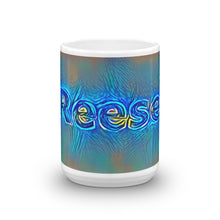 Load image into Gallery viewer, Reese Mug Night Surfing 15oz front view