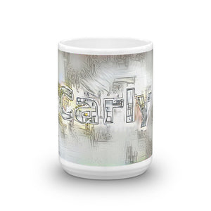 Carly Mug Victorian Fission 15oz front view