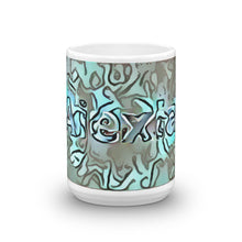 Load image into Gallery viewer, Alexia Mug Insensible Camouflage 15oz front view