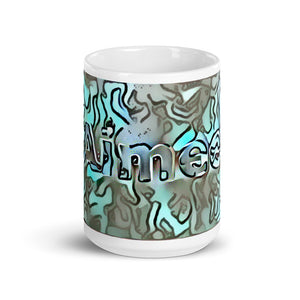 Aimee Mug Insensible Camouflage 15oz front view