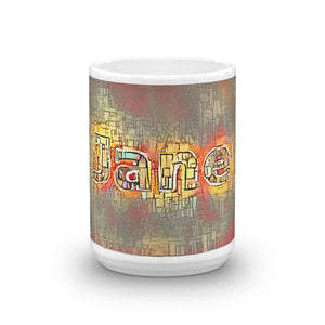 Jane Mug Transdimensional Caveman 15oz front view