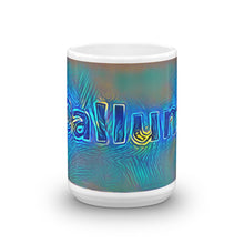 Load image into Gallery viewer, Callum Mug Night Surfing 15oz front view