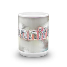 Load image into Gallery viewer, Jennifer Mug Ink City Dream 15oz front view