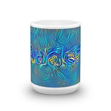 Load image into Gallery viewer, Aaden Mug Night Surfing 15oz front view