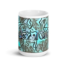 Load image into Gallery viewer, Leandro Mug Insensible Camouflage 15oz front view