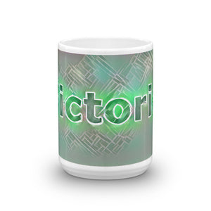 Victoria Mug Nuclear Lemonade 15oz front view