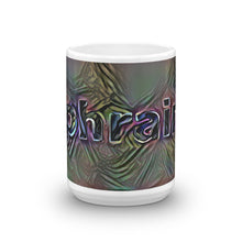 Load image into Gallery viewer, Ephraim Mug Dark Rainbow 15oz front view