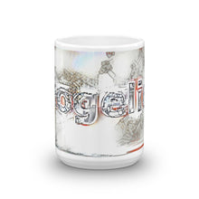 Load image into Gallery viewer, Rogelio Mug Frozen City 15oz front view