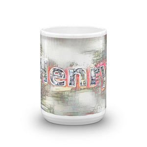 Henry Mug Ink City Dream 15oz front view
