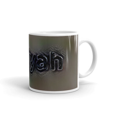 Aaliyah Mug Charcoal Pier 10oz left view